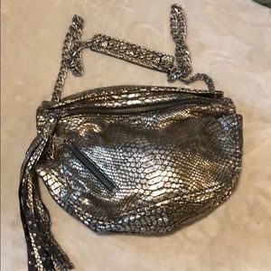 Botkier handbag, metallic, chain strap
